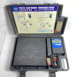 ＊＊ イチネンTASCO 高精度エレクトロニックチャージャー ※通電のみ確認  TA101FA/TA101FB ブラック Cランク