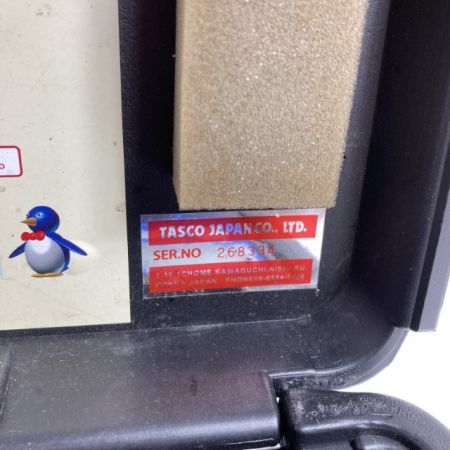  イチネンTASCO 高精度エレクトロニックチャージャー ※通電のみ確認  TA101FA/TA101FB ブラック