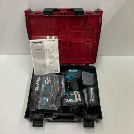  MAKITA マキタ インパクトドライバ TD002GRDX ブルー 未使用品