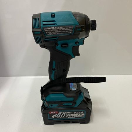  MAKITA マキタ インパクトドライバ TD002GRDX ブルー 未使用品