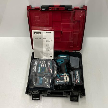  MAKITA マキタ ｲﾝﾊﾟｸﾄﾄﾞﾗｲﾊﾞ TD002GRDX ブルー 未使用品 付属品完備