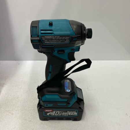  MAKITA マキタ ｲﾝﾊﾟｸﾄﾄﾞﾗｲﾊﾞ TD002GRDX ブルー 未使用品 付属品完備