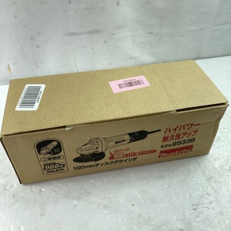  MAKITA マキタ 100mm ディスクグラインダ コード式 9533B ブルー