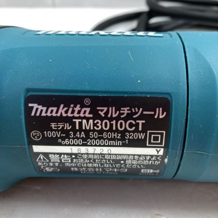  MAKITA マキタ マルチツール コード式 先端工具・ケース付 TM3010CT ブルー