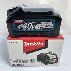 ＊＊ MAKITA マキタ 40Vmax/4.0Ah リチウムイオンバッテリ PSEマークあり A-69939 (10)  BL4040 ブラック Sランク