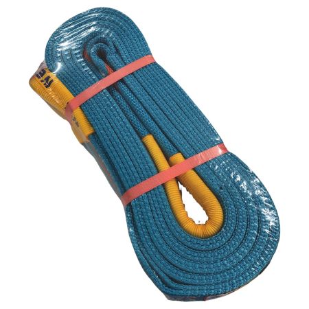 €€ TESAC スリングベルト 50mm/4m スカイブルー