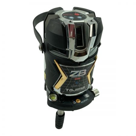  TAJIMA タジマ レーザー墨出し器 ZERO BLUE NAVIセンサーKJC 受光器・ケース付属 ※校正歴不明 ZEROBLSN-KJC/RCV-GNAVI ブラック