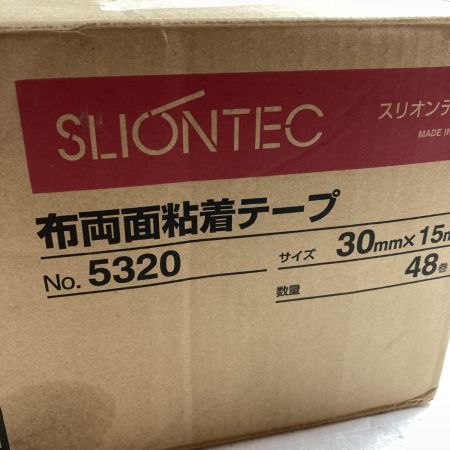  SLIONTEC 布両面粘着テープ 30mmX15m 48個入り 5320