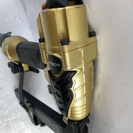  HITACHI 日立 25~50mm 高圧フロア用タッカ ケース付 N5004HMF ゴールド×ブラック