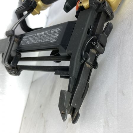  HITACHI 日立 25~50mm 高圧フロア用タッカ ケース付 N5004HMF ゴールド×ブラック