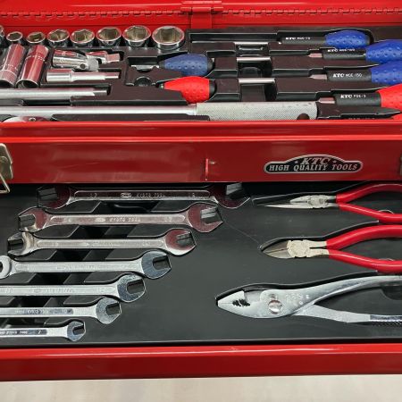 KTC ケーティーシー KTC 45点 工具セット SKX1203 レッド ケース付き