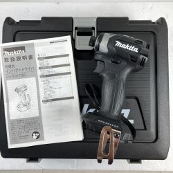 ＊＊ MAKITA マキタ 18V 充電式インパクトドライバ ケース付 （セットばらし品）※バッテリ・充電器なし (9) TD173D ブラック Sランク