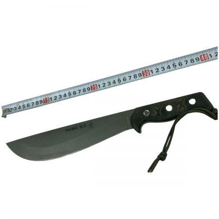    TOPS KNIVES W-019 YACARE10.0 ケース付 YACARE10.0 ブラック