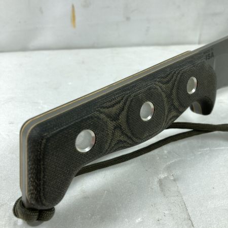    TOPS KNIVES W-019 YACARE10.0 ケース付 YACARE10.0 ブラック