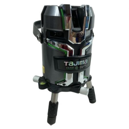  TAJIMA タジマ グリーンレーザー墨出し器 （受光器・ケース付 ）※校正歴不明 ZEROG2LS-KJC ブラック