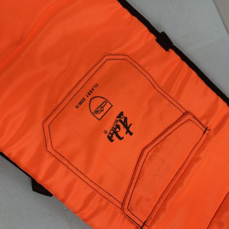  和光商事 チェーンソー防護用チャップス ウエスト91cm T004B オレンジ