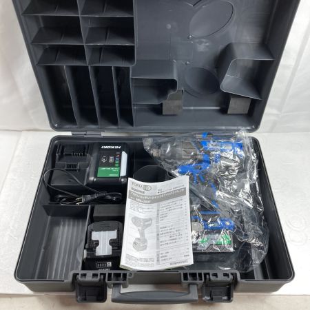  TOKU 36V コードレスインパクトレンチ (バッテリ2個・充電器・ケース付) 差込角19mm MBI-250T ブルー