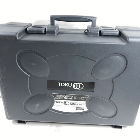  TOKU 36V コードレスインパクトレンチ (バッテリ2個・充電器・ケース付) 差込角19mm MBI-250T ブルー