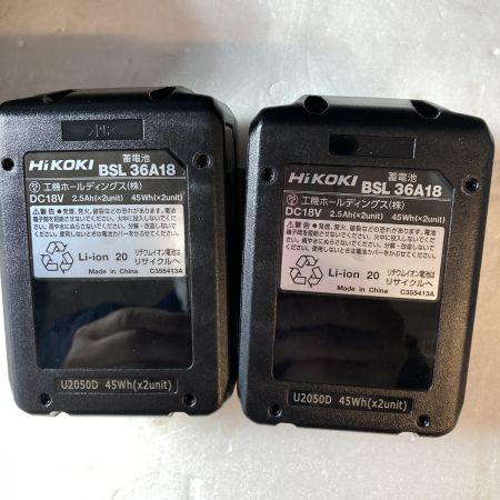  TOKU 36V コードレスインパクトレンチ (バッテリ2個・充電器・ケース付) 差込角19mm MBI-250T ブルー