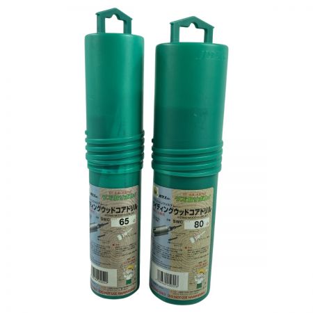  HOUSE B.M ハウスBM サイディングウッドコアドリル SWC65/80mm 2個セット SWC-80 シルバー