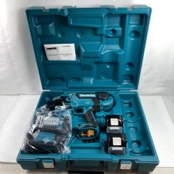 ＊＊ MAKITA マキタ 18V 充電式鉄筋結束機 バッテリ2個・充電器・ケース付 TR181DRGX ブルー Aランク
