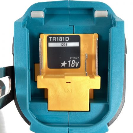  MAKITA マキタ 18V 充電式鉄筋結束機 バッテリ2個・充電器・ケース付 TR181DRGX ブルー
