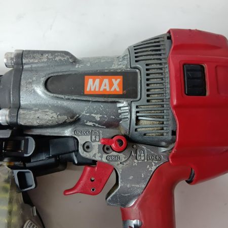 MAX マックス エア釘打ち HN-90N3 レッド 高圧 90mm