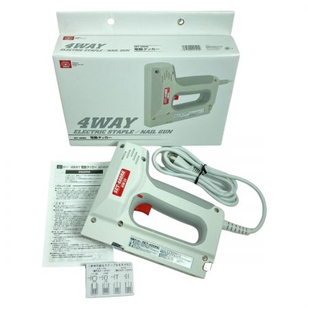 藤原産業 SK11 電動タッカー NAIL GUN  SET-400RG グレー