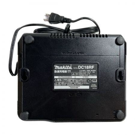 MAKITA マキタ 急速充電器DC18RF & バッテリBL1860Bx1個 セット PSEマークあり (9) BL1860B/DC18RF ブラック