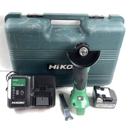  HiKOKI ハイコーキ 14.4V 100mm コードレスディスクグラインダ （バッテリ1個・充電器・ケース付） G14DSL2 グリーン