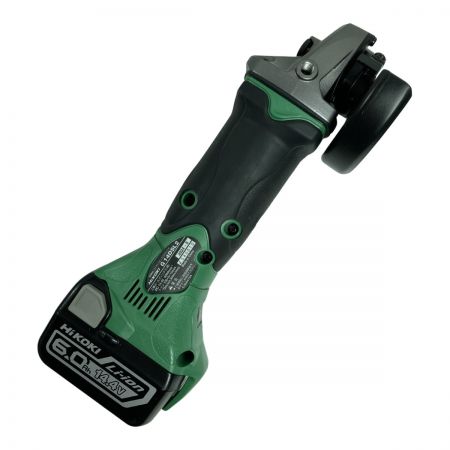  HiKOKI ハイコーキ 14.4V 100mm コードレスディスクグラインダ （バッテリ1個・充電器・ケース付） G14DSL2 グリーン
