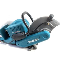 ＊＊ MAKITA マキタ 80Vmax(40+40)  355mm 充電式パワーカッタ 本体のみ ※バッテリ・充電器なし CE001G ブルー Cランク