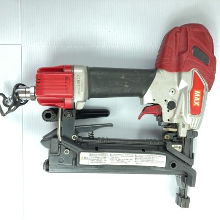  MAX マックス 肩幅4ｍｍ/足長19~38mm 常圧エアネイラ ケース付  TA-238F2 レッド