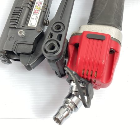  MAX マックス 肩幅4ｍｍ/足長19~38mm 常圧エアネイラ ケース付  TA-238F2 レッド