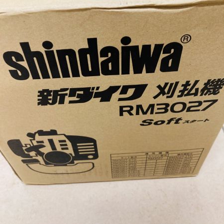 shindaiwa 新ダイワ 【二個口発送】刈払機 未使用品 2サイクル 255mm  RM3027/BM3027-2TD ブルー
