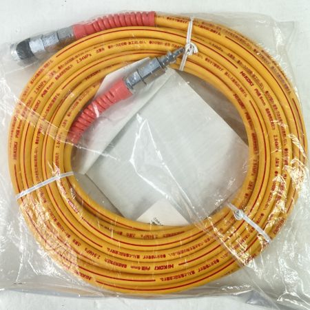  HiKOKI ハイコーキ 高圧エアホース 外径10mm/長さ15m (1) 0088-7049 オレンジ
