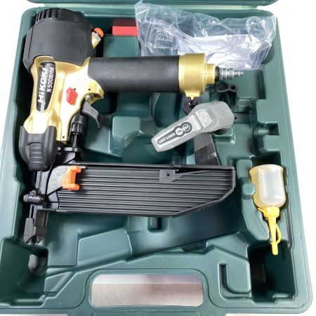  HiKOKI ハイコーキ 50mm 高圧エアタッカ ケース付 N5008HM ゴールド×ブラック