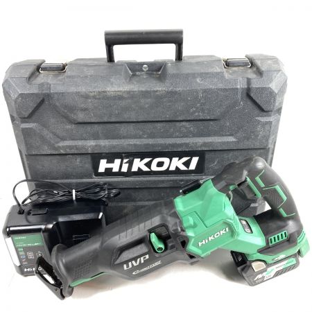  HiKOKI ハイコーキ 36V コードレスセーバーソー バッテリ1個・充電器・ケース付 CR36DA グリーン