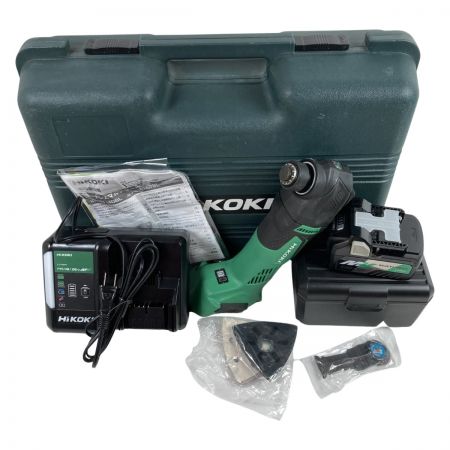  HiKOKI ハイコーキ 36V コードレスマルチツール バッテリ1個・充電器・ケース付 CV18DBL グリーン