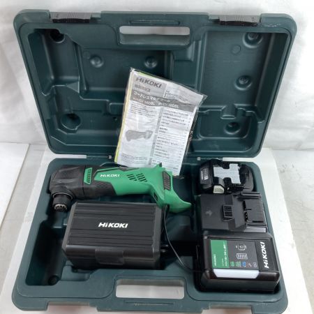  HiKOKI ハイコーキ 36V コードレスマルチツール バッテリ1個・充電器・ケース付 CV18DBL グリーン