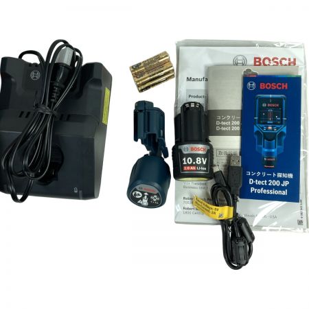  BOSCH ボッシュ 10.8V コンクリート探知機 （バッテリ・充電器・ケース付） D-tect200JP ネイビー