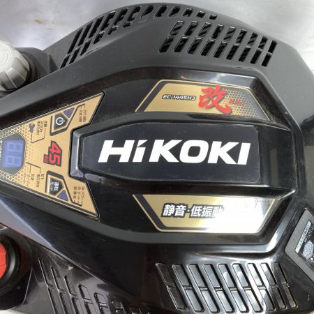  HiKOKI ハイコーキ 高圧エアコンプレッサー 常圧2口/高圧2口 EC1445H2 ブラック