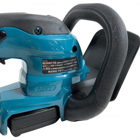  MAKITA マキタ 40Vmax 360mm 充電式ヘッジトリマ 本体のみ ※バッテリ・充電器なし MUH017G ブルー