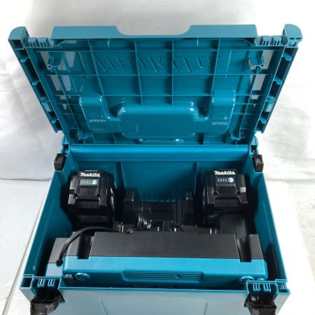  MAKITA マキタ 40Vmax パワーソースキット バッテリ(BL4050F)2台 + 急速充電器 XGT6 ブルー