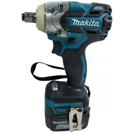  MAKITA マキタ 14.4V 充電式インパクトレンチ トルク:255Nm バッテリ2個・充電器・ケース付 TW284DRGX ブルー