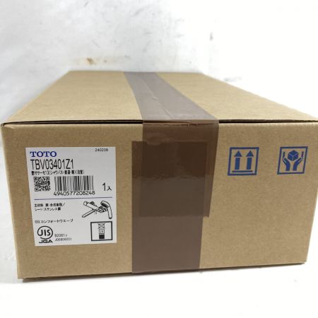  TOTO トートー 壁付サーモスタット混合水栓（コンフォートウエーブ1モード、寒冷地用）  TBV03401Z1