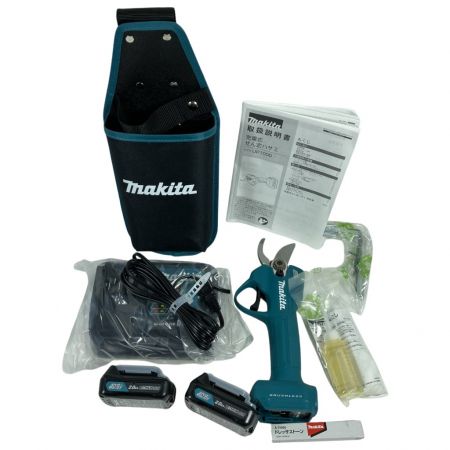  MAKITA マキタ 10.8V 充電式せん定ハサミ (バッテリ2個・充電器・ケース付） UP100DSAX ブルー