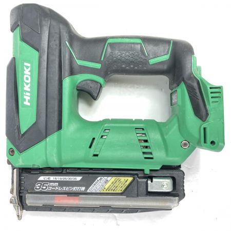  HiKOKI ハイコーキ 18V 15~35mm コードレスピン釘打機 ケース付 ※バッテリ・充電器なし NP18DSAL グリーン