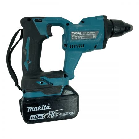  MAKITA マキタ 18V 充電式スクリュードライバ ( バッテリ1個付 ・充電器・ケース付） FS455D ブルー