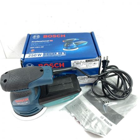  BOSCH ボッシュ 125mm 吸じんランダムアクションサンダー コード式 本体のみ  GEX125-1AE ブラック